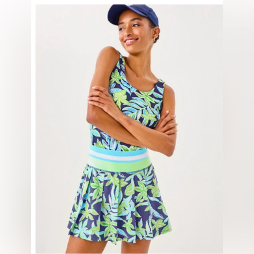 NWT. Lilly Pulitzer Luxletic 15" Cosmina High Rise Skort